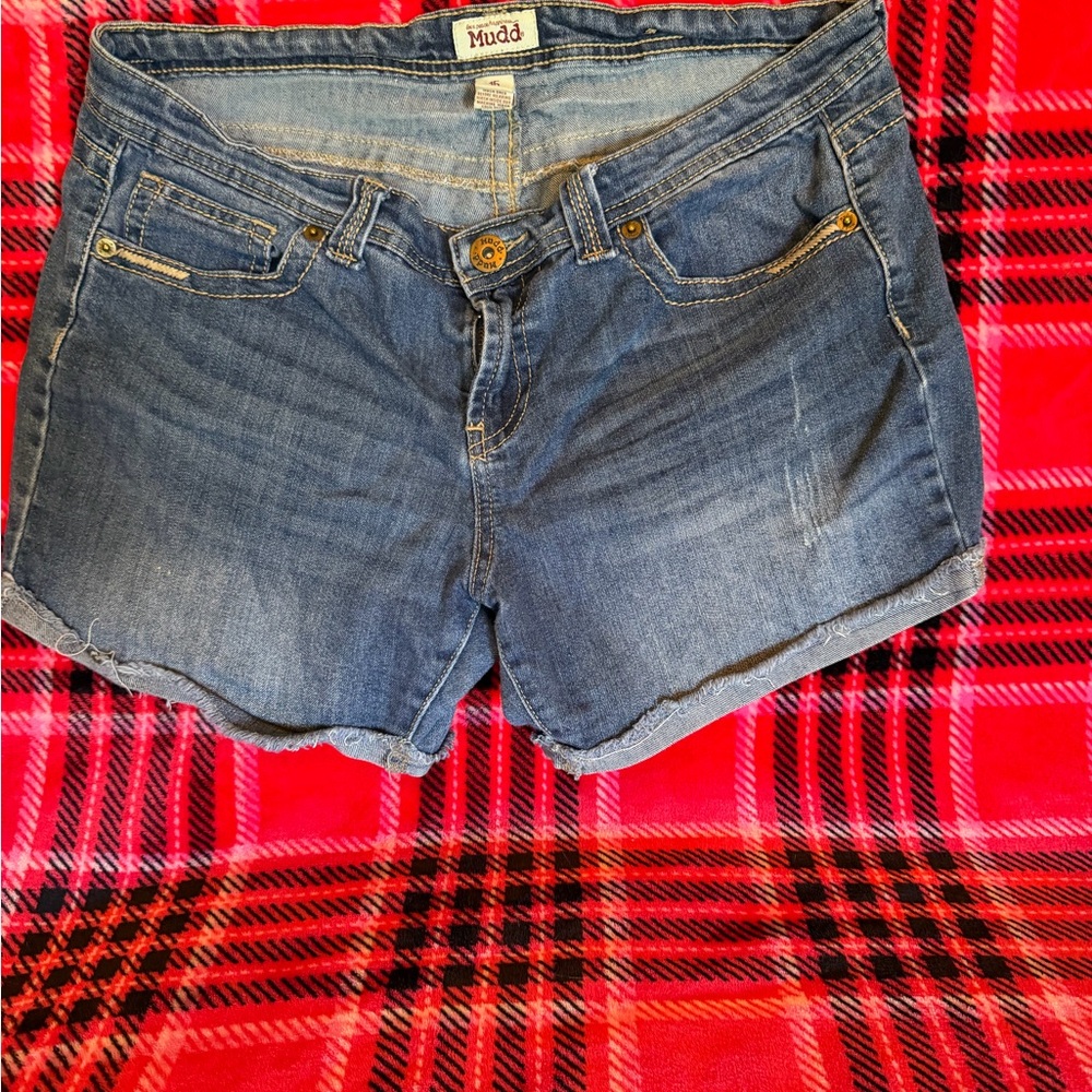 Mudd Women's Classic Blue Jean Shorts